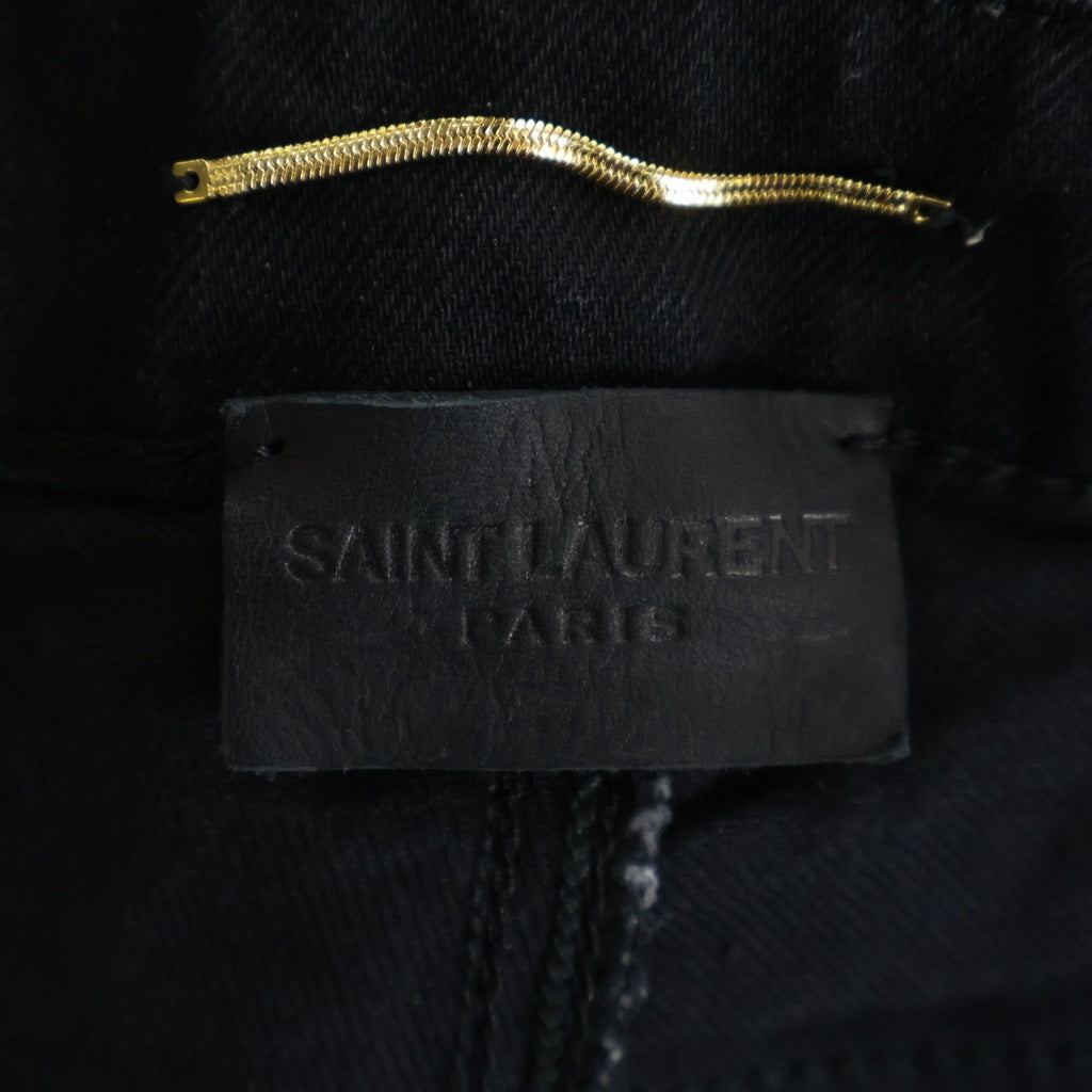 SAINT LAURENT PARIS(サンローランパリ) スキニーデニムパンツ ブラック 638265 レディース