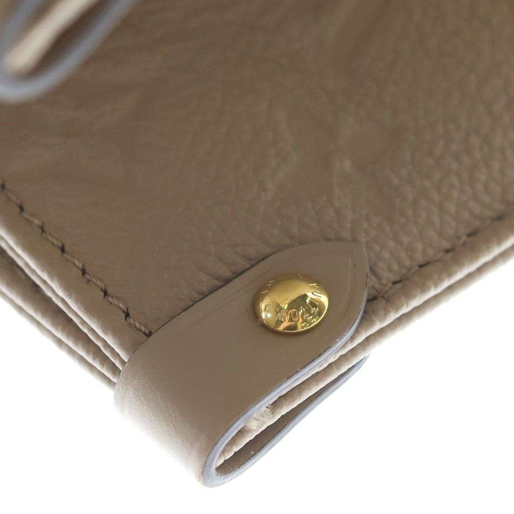 LOUIS VUITTON(ルイヴィトン) モノグラム アンプラント オンザゴーMM レザー 2WAY ハンドバッグ トートバッグ ショルダーバッグ ICタイプ トゥルトレール ベージュ系 M45607 レディース