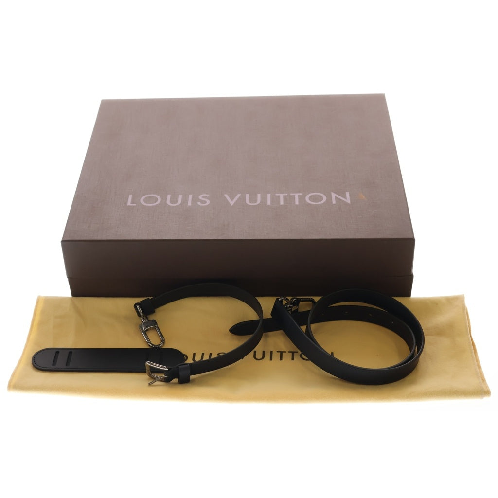 LOUIS VUITTON(ルイヴィトン) モノグラム エクリプス ブリーフケース エクスプローラー PVC レザー 2WAY ハンドバッグ ショルダーバッグ ブラック M40566 レディース