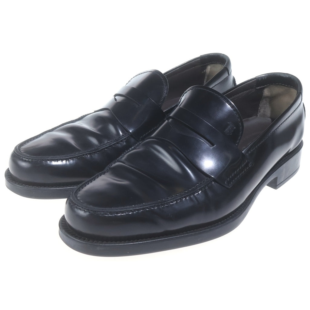 TOD'S(トッズ) レザーローファー ブラック #7