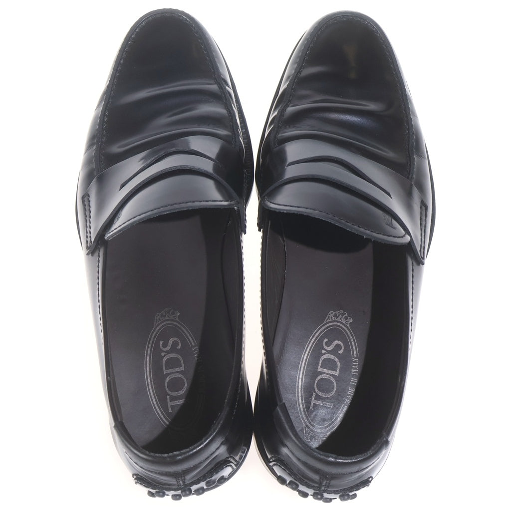 TOD'S(トッズ) レザーローファー ブラック #7