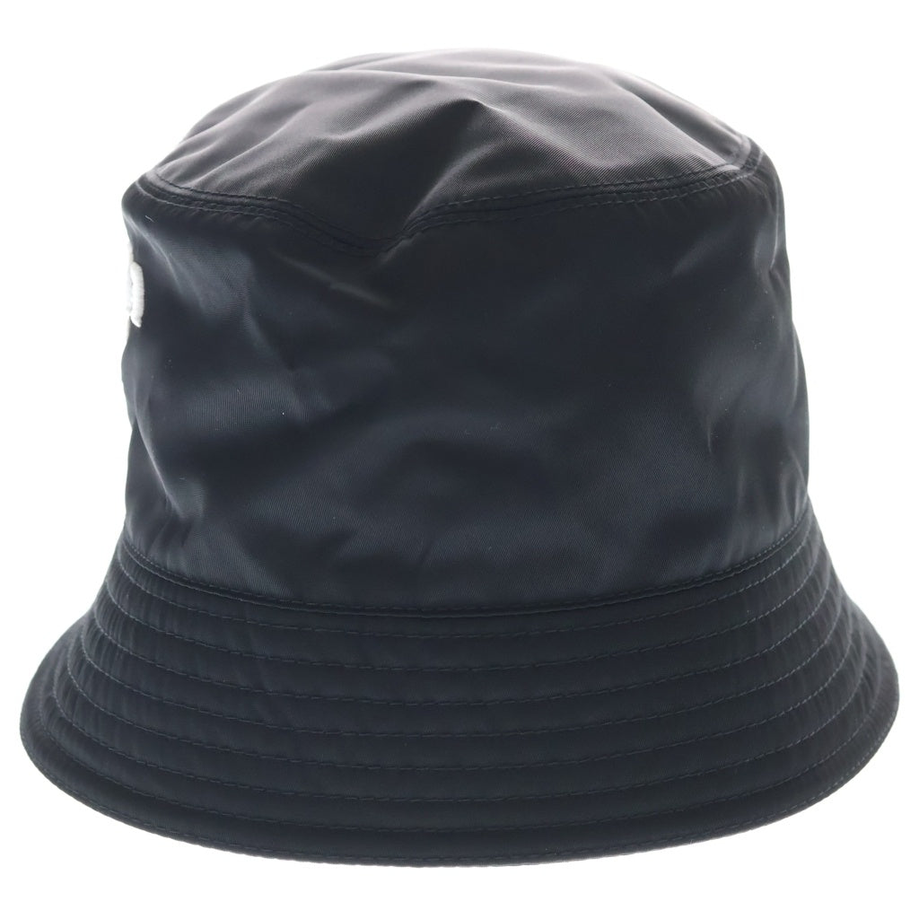 PRADA(プラダ) ロゴ Re-Nylon ナイロン バケットハット バケハ #L ブラック 2HC137 レディース