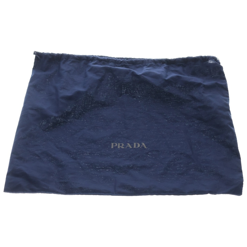 PRADA(プラダ) ロゴ Re-Nylon ナイロン バケットハット バケハ #L ブラック 2HC137 レディース