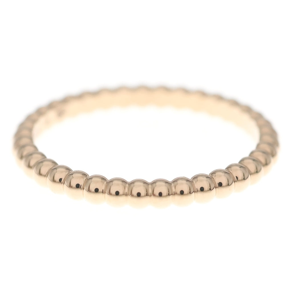 Van Cleef & Arpels(ヴァンクリーフアンドアーペル) ペルレ ミディアム リング ピンクゴールド Au750PG #52 レディース