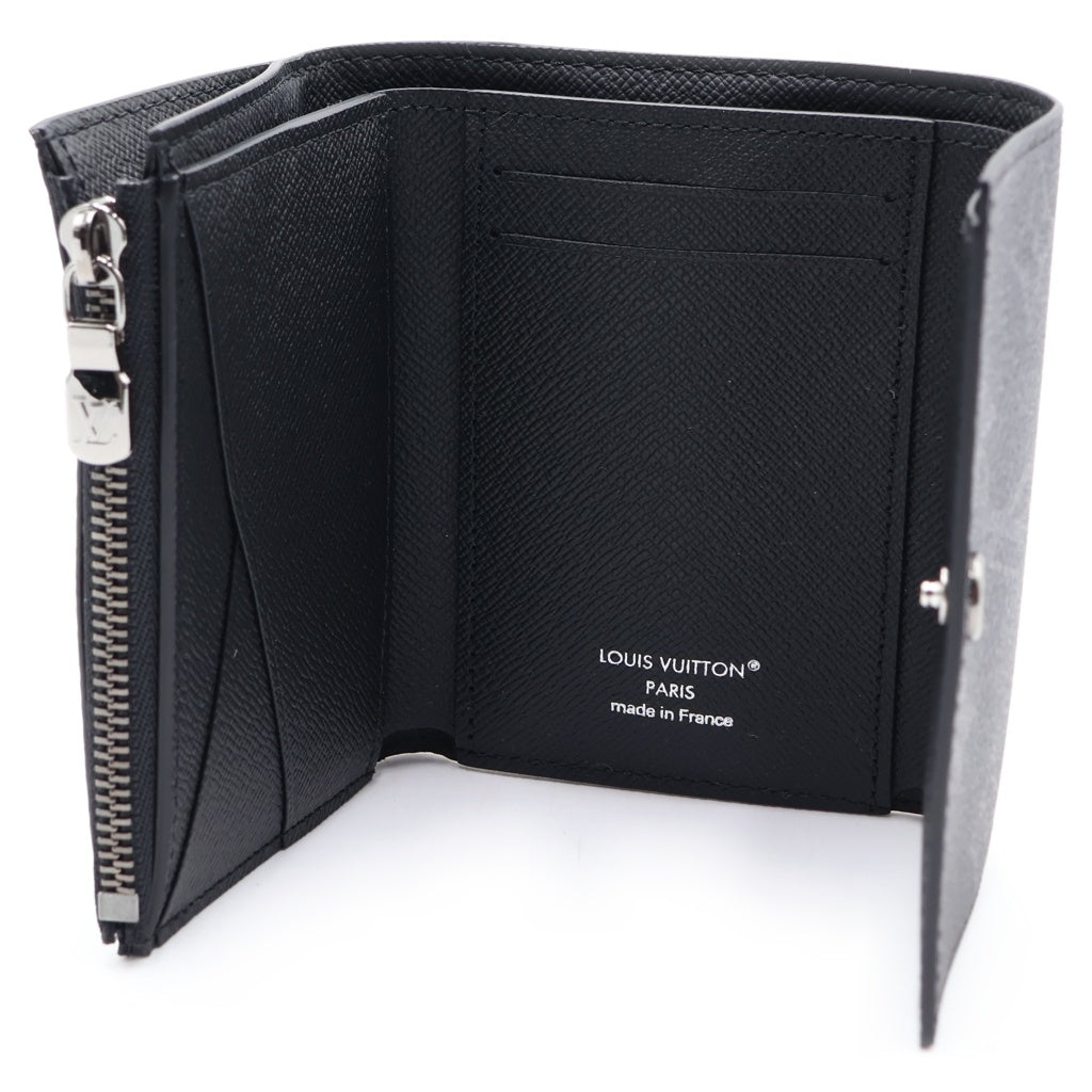 LOUIS VUITTON(ルイヴィトン) モノグラム エクリプス ヴィクターウォレット レザー ブラック M12598
