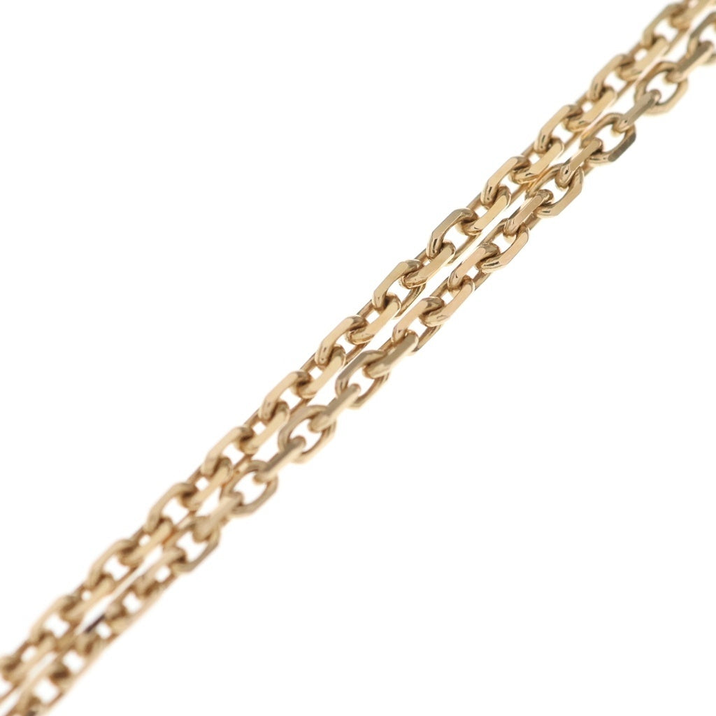 Van Cleef & Arpels(ヴァンクリーフアンドアーペル) ヴィンテージアルハンブラ オニキス 1Pダイヤ ネックレス ペンダント チェーン 2016年ホリデー限定 ピンクゴールド Au750PG JE687733 レディース