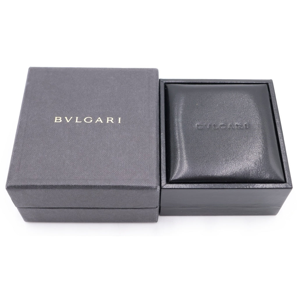BVLGARI(ブルガリ) ドッピオ クオーレ パヴェダイヤ イヤリング 750WG ホワイトゴールド レディース