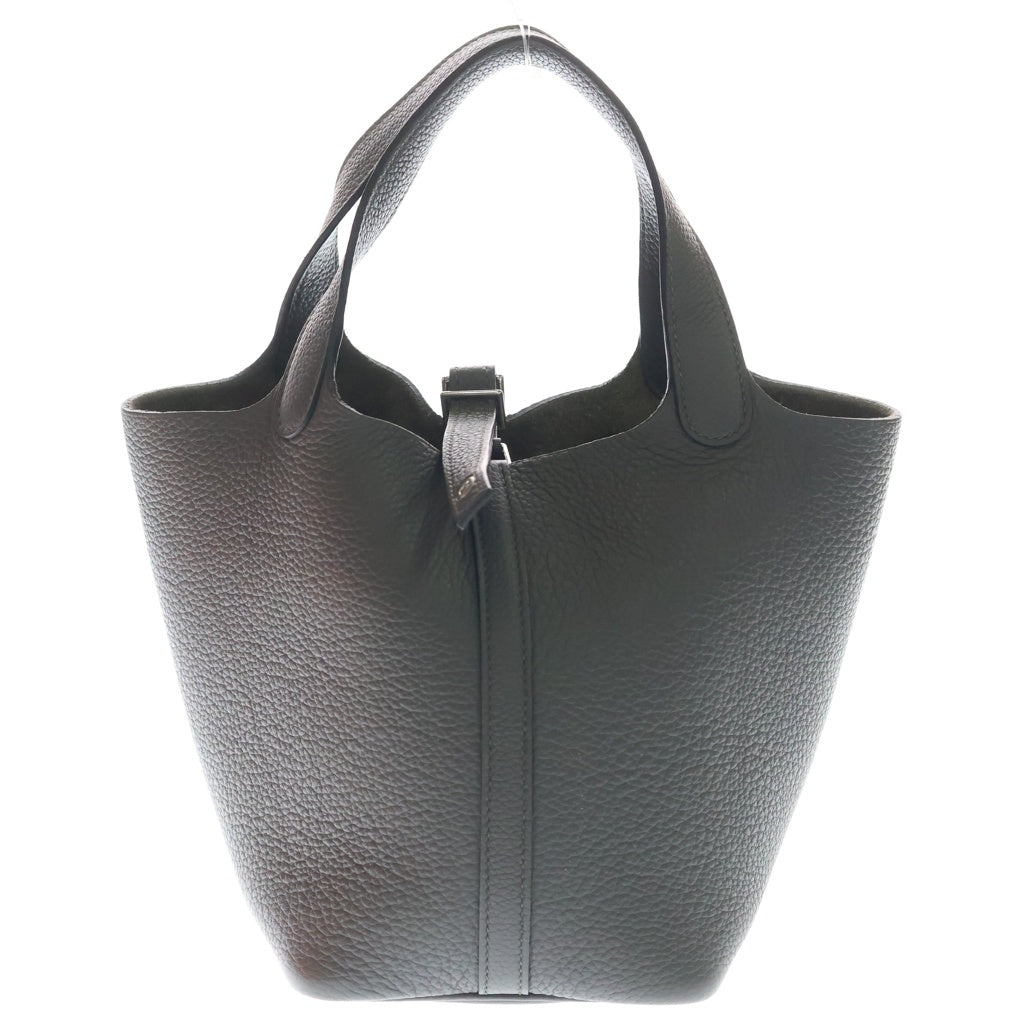 HERMES(エルメス) ピコタンロックPM グリメイヤー トリヨン SV金具 U刻印 箱 レディース