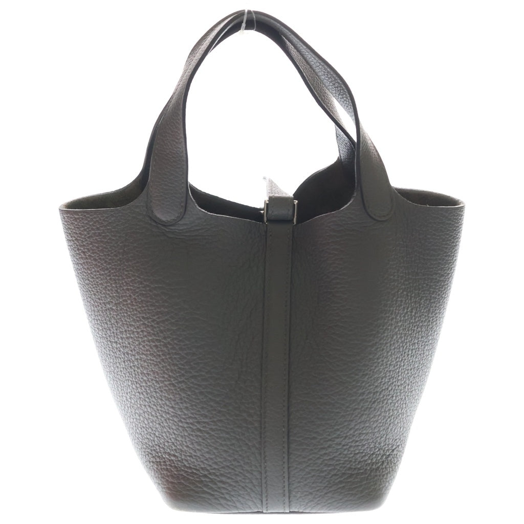 HERMES(エルメス) ピコタンロックPM グリメイヤー トリヨン SV金具 U刻印 箱 レディース