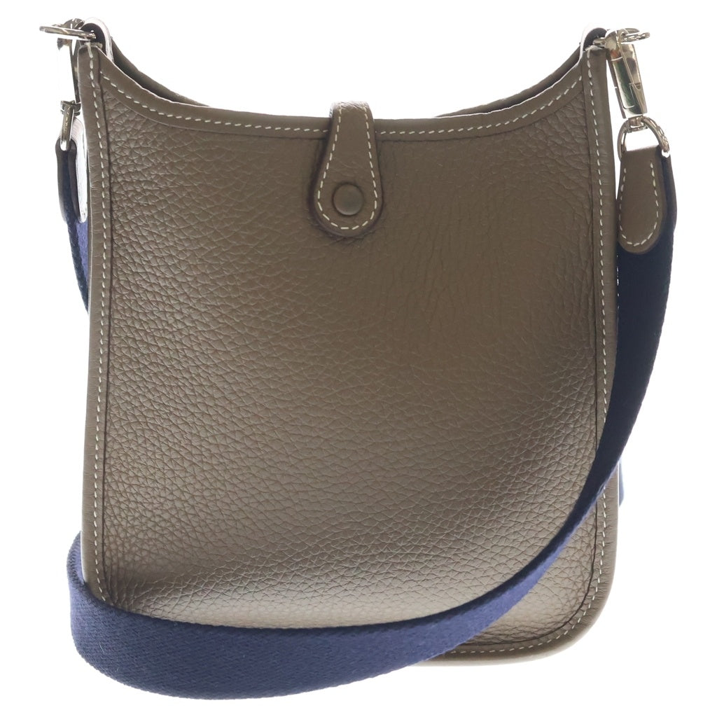 HERMES(エルメス) エヴリンTPM ショルダーバッグ ミニバッグ グレージュ エトゥープ トリヨン シルバー金具 レディース