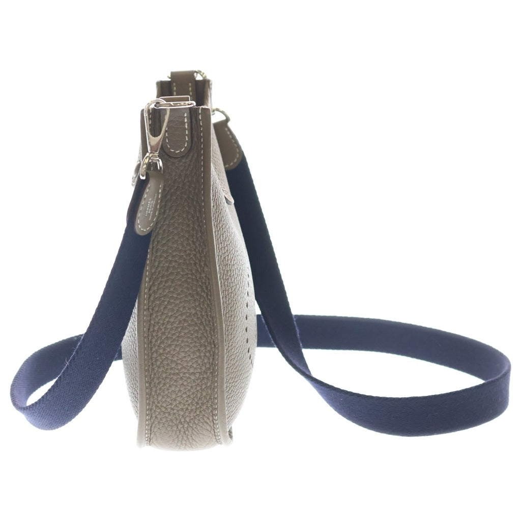HERMES(エルメス) エヴリンTPM ショルダーバッグ ミニバッグ グレージュ エトゥープ トリヨン シルバー金具 レディース