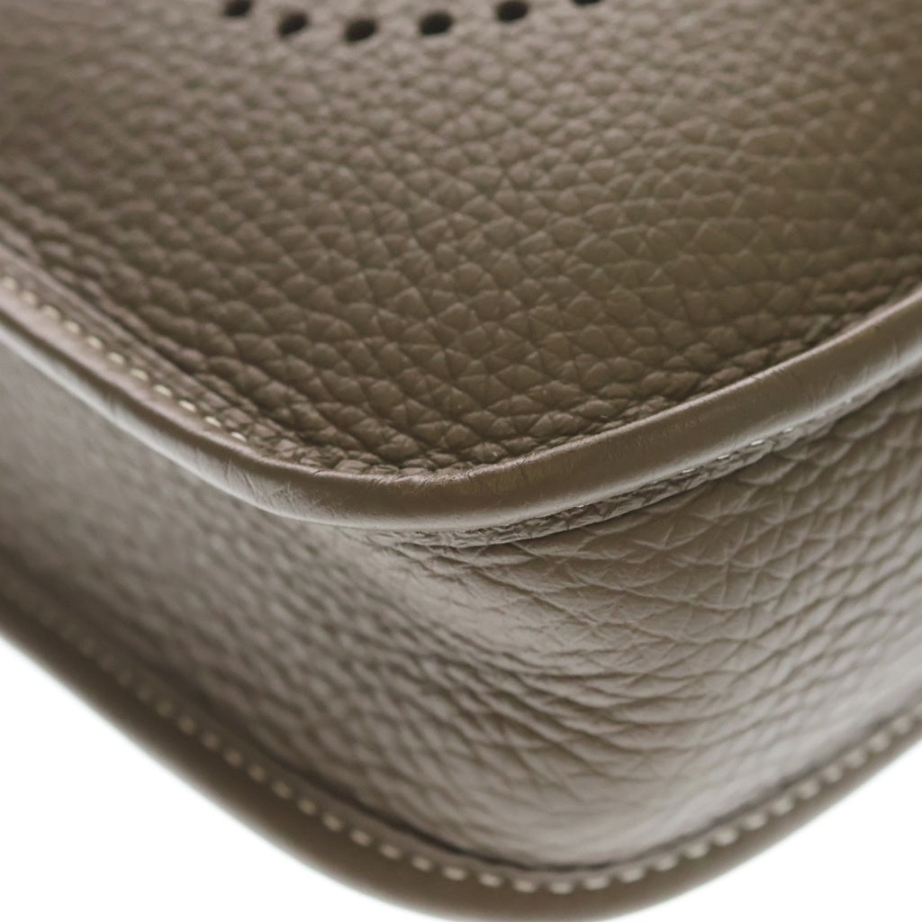 HERMES(エルメス) エヴリンTPM ショルダーバッグ ミニバッグ グレージュ エトゥープ トリヨン シルバー金具 レディース
