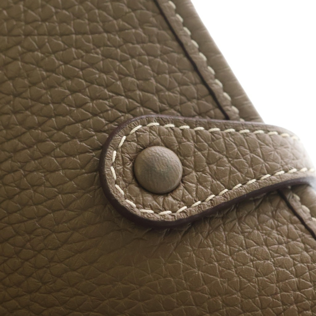 HERMES(エルメス) エヴリンTPM ショルダーバッグ ミニバッグ グレージュ エトゥープ トリヨン シルバー金具 レディース