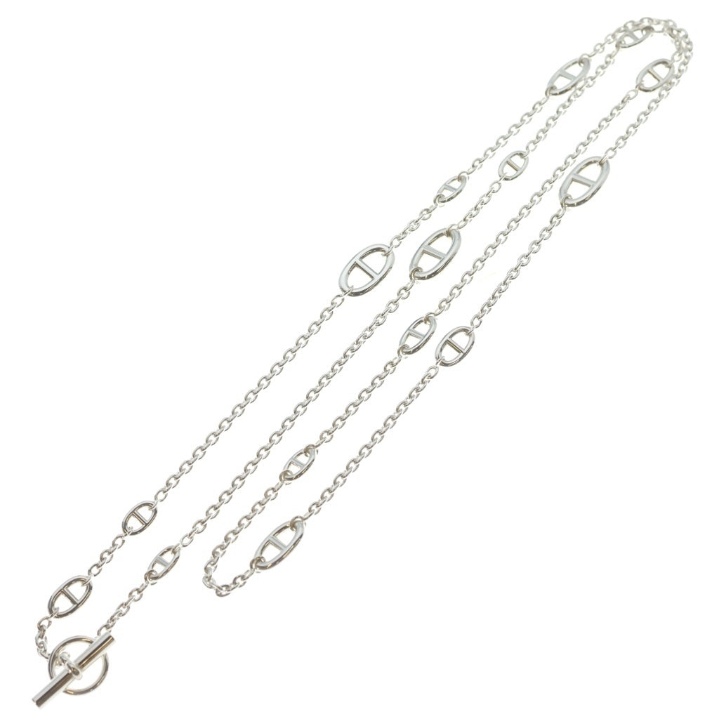 HERMES(エルメス) シェーヌダンクル ファランドール120 ネックレス Ag925 98.8g 箱