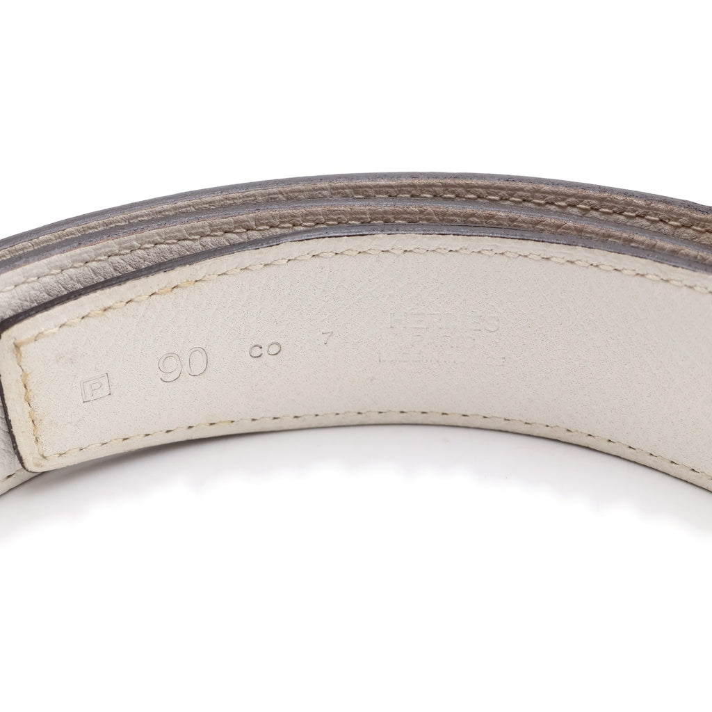 HERMES(エルメス) コンスタンス Hストリエ ベルト エトゥープ GD金具 レディース