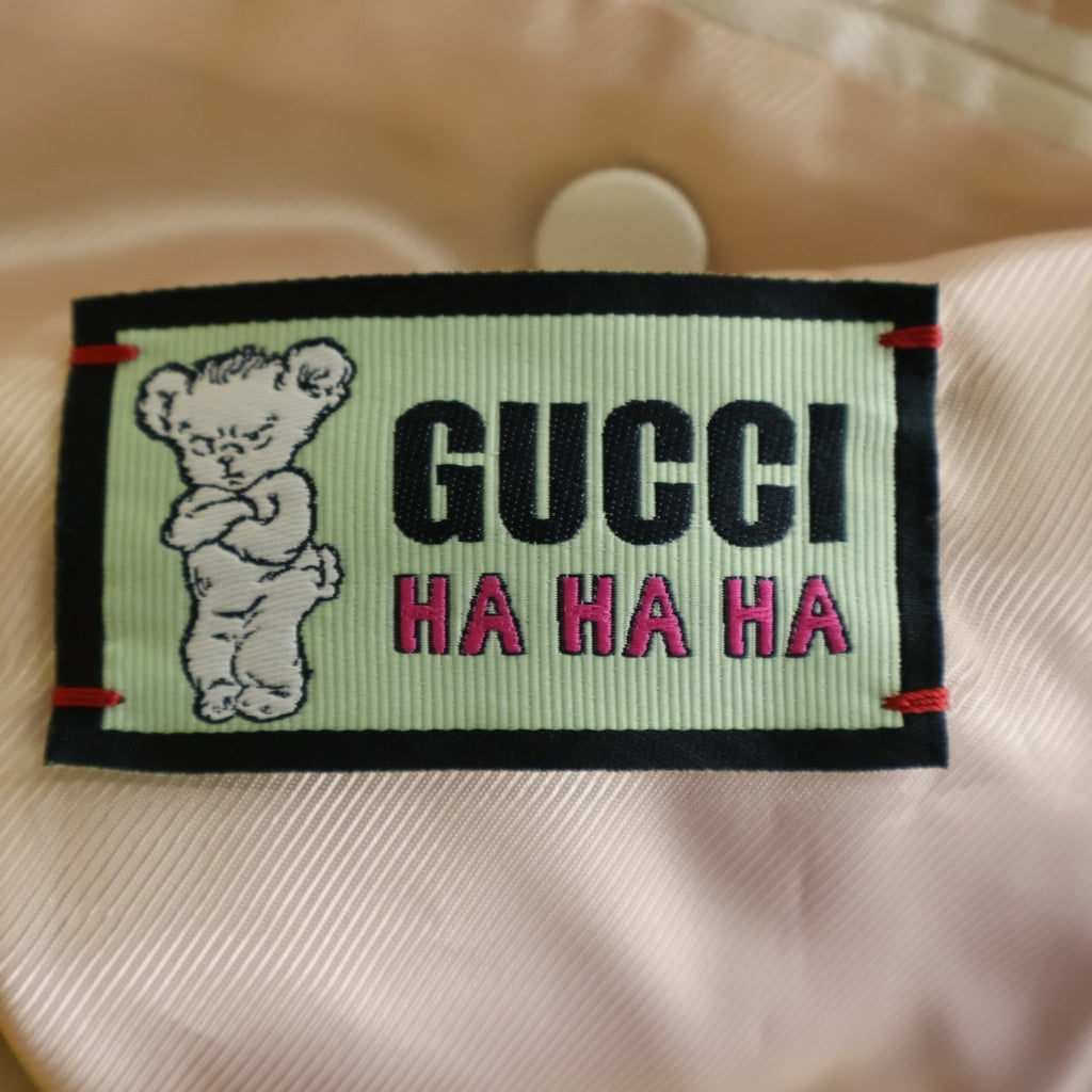 GUCCI(グッチ) ■HA HA HA gingham jacket ダブルテーラードジャケット