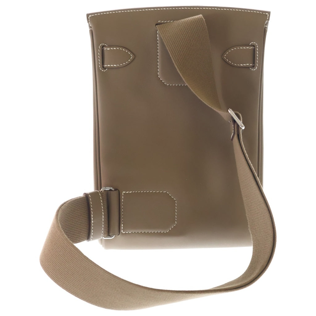 HERMES(エルメス) ケリーアッカドPM スイフト シルバー金具 ショルダーバッグ K刻印 エトゥープ