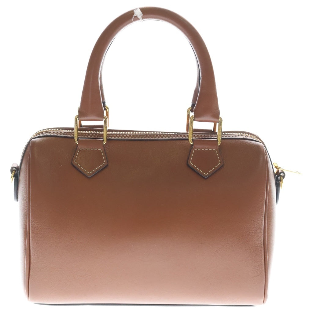CELINE(セリーヌ) キュイル トリオンフ ボストン ショルダーバッグ レザー ブラウン 113773DU3 レディース