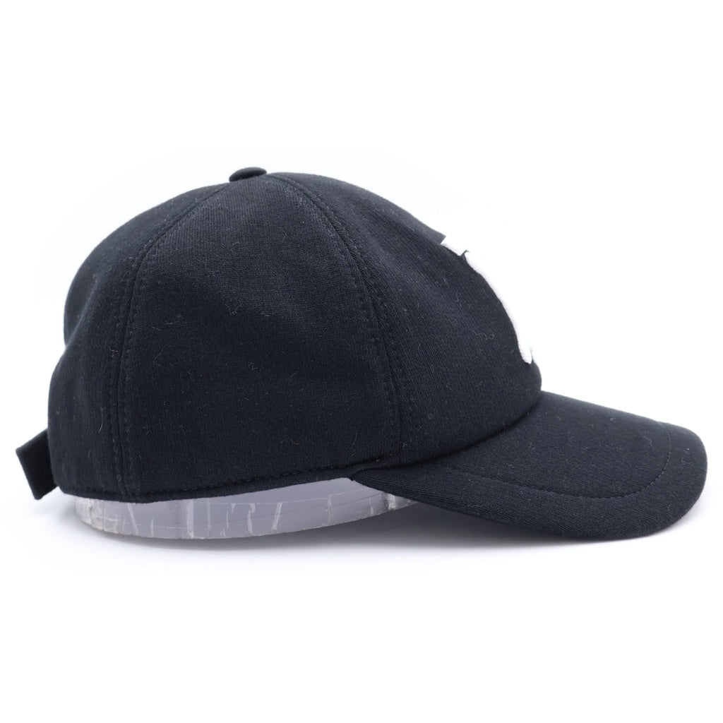 BURBERRY(バーバリー) JERSEY TB エンボスロゴ ベースボールキャップ 帽子 コットン ブラック ITFACPRO15CHI