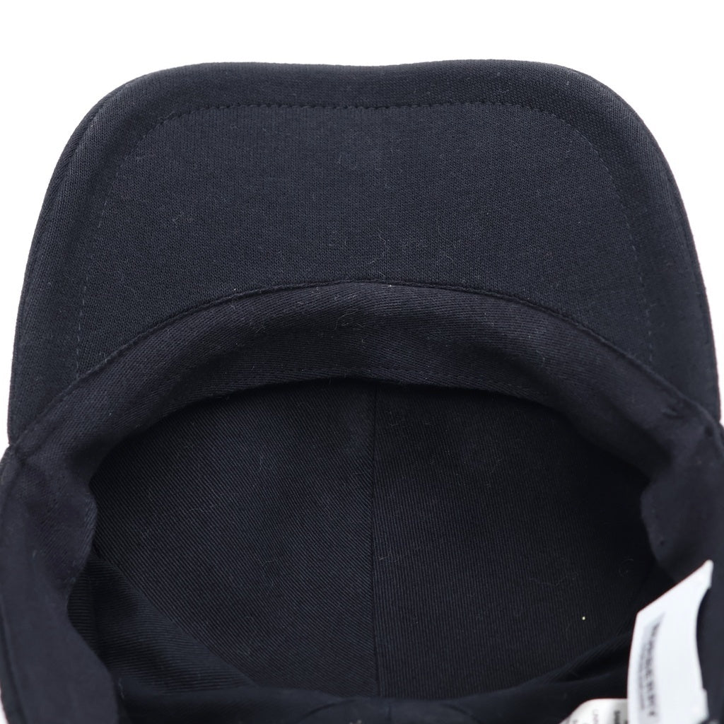 BURBERRY(バーバリー) JERSEY TB エンボスロゴ ベースボールキャップ 帽子 コットン ブラック ITFACPRO15CHI