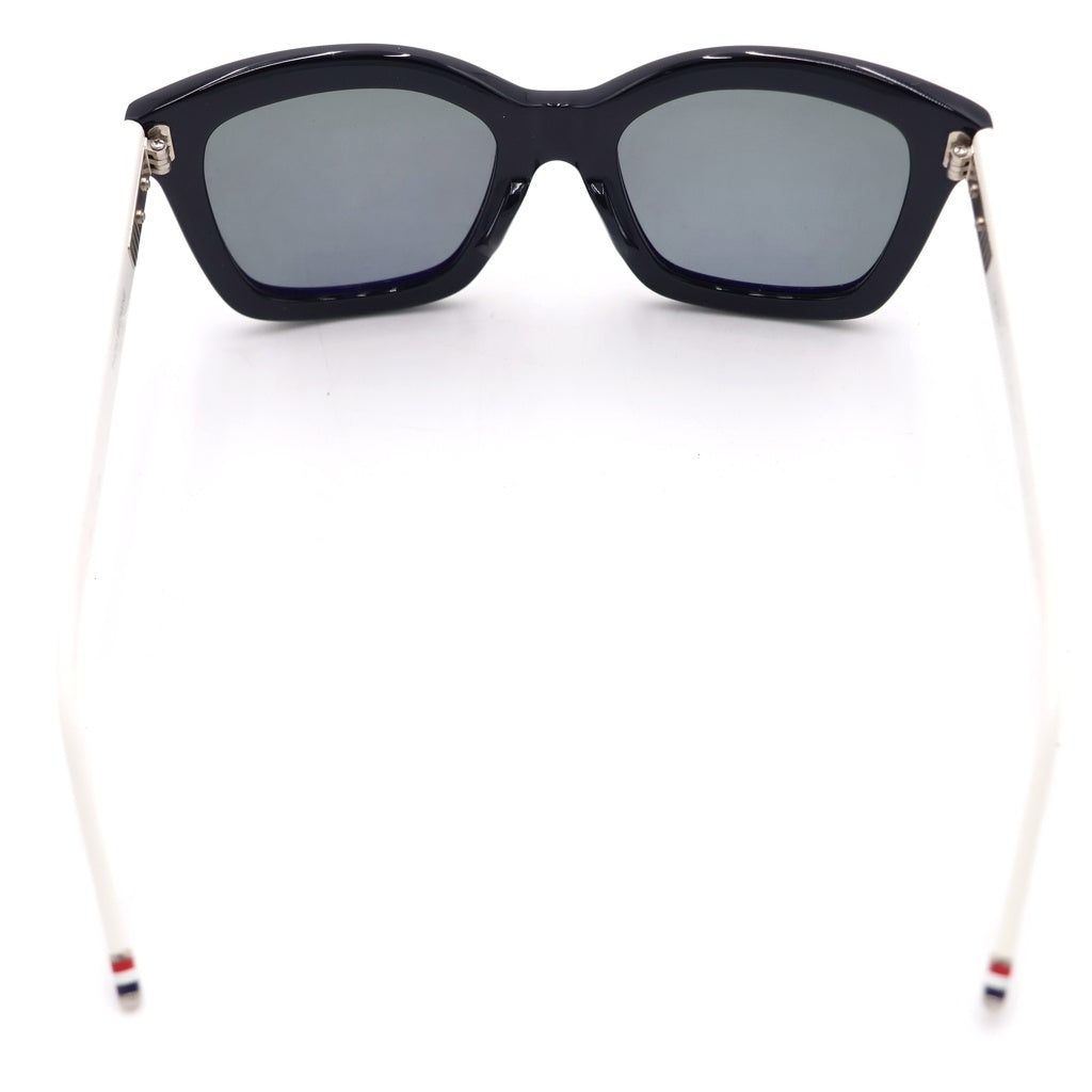 THOM BROWNE(トムブラウン) ビッグフレームサングラス アイウェア メガネ 眼鏡 カラーレンズ ネイビー/ホワイト TB-501-C-T-NVY-WHT-54