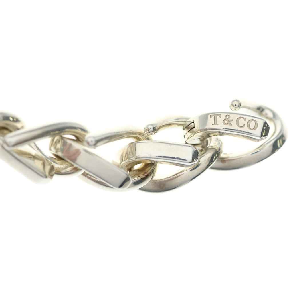 TIFFANY & Co.(ティファニー) フォージ ラージリンクブレスレット 14コマ Ag925 シルバー レディース