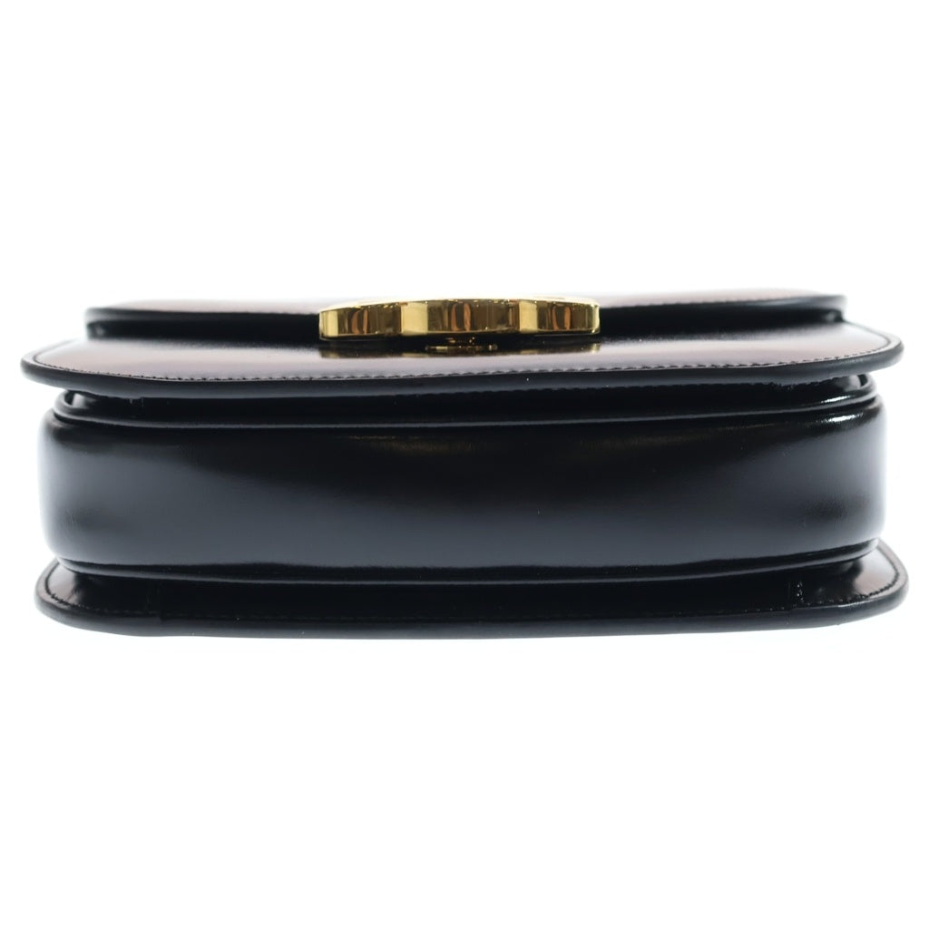 CELINE(セリーヌ) ミニ ブザス クレア 2WAYバッグ ハンドバッグ ショルダーバッグ ブラック レザー ゴールド金具 レディース