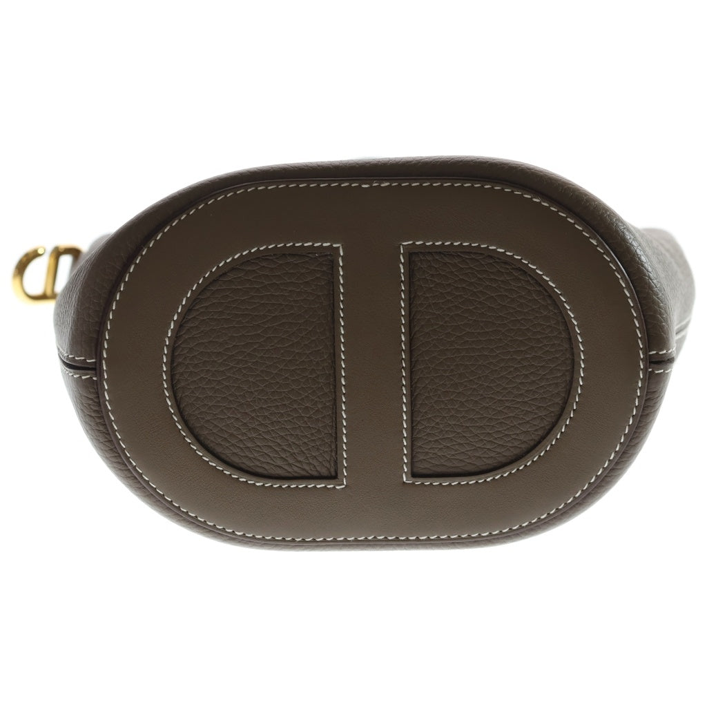HERMES(エルメス) インザループ18 トリヨンクレマンス ゴールド金具 B刻印 ハンドバッグ エトゥープ レディース