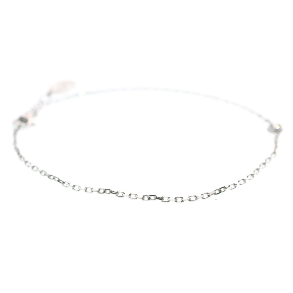 Cartier(カルティエ) ダムール SM ブレスレット 1Pダイヤモンド 18KWG ホワイトゴールド レディース