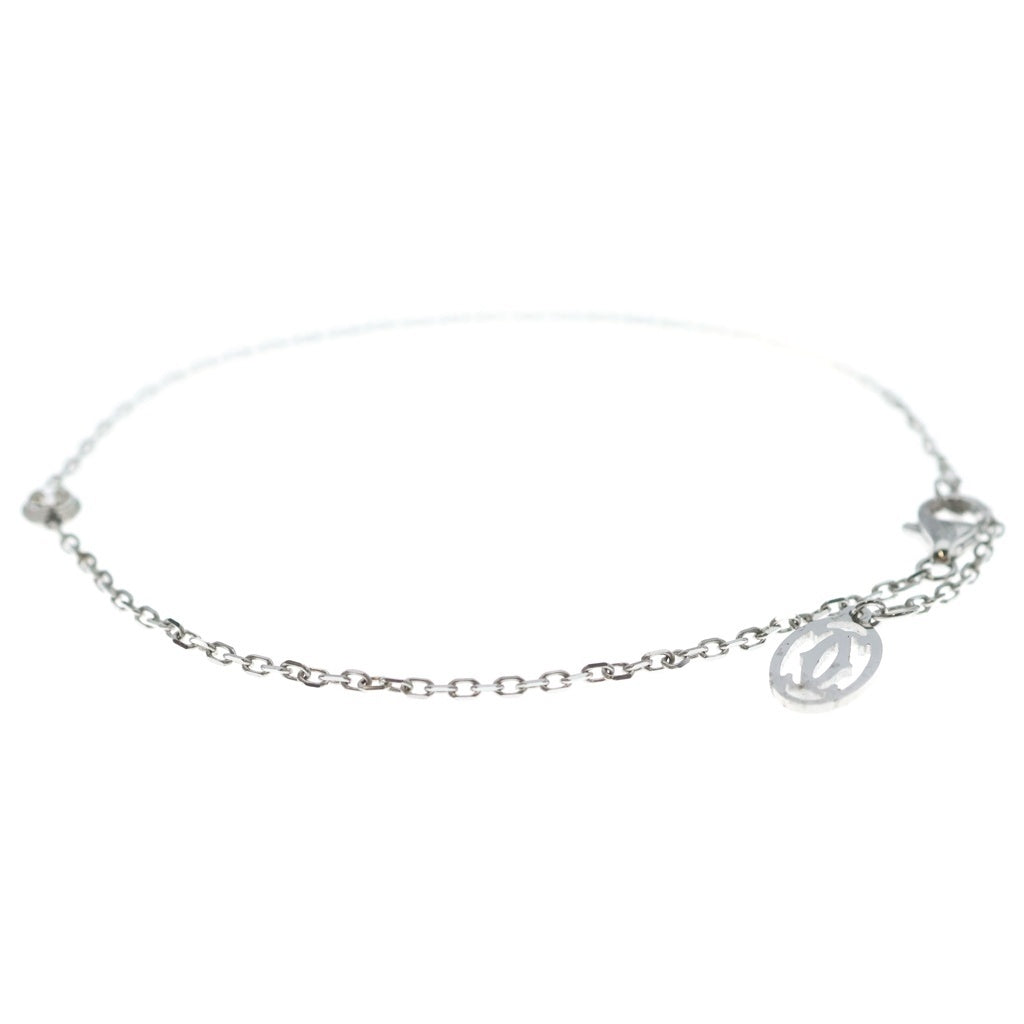 Cartier(カルティエ) ダムール SM ブレスレット 1Pダイヤモンド 18KWG ホワイトゴールド レディース