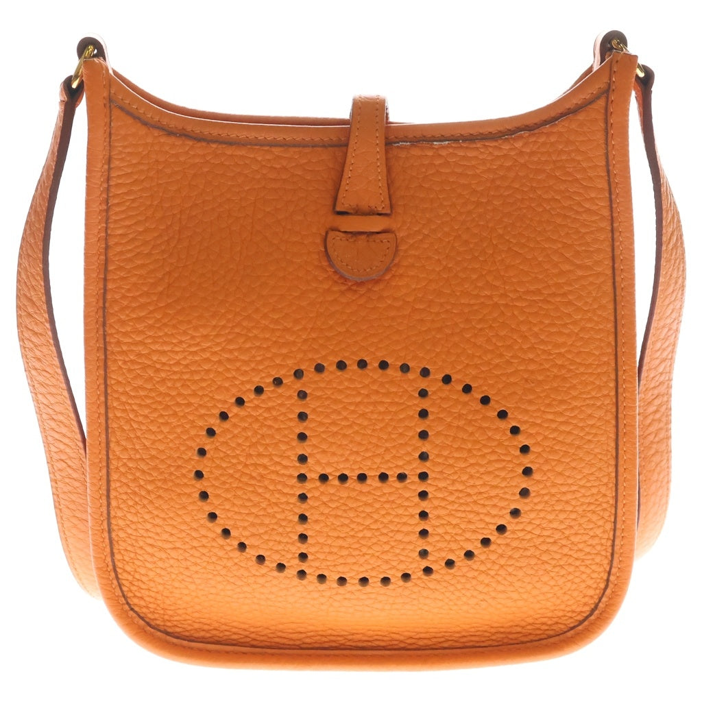 HERMES(エルメス) エブリンTPM オレンジ トリヨンクレマンス □G刻印 GD金具 レディース