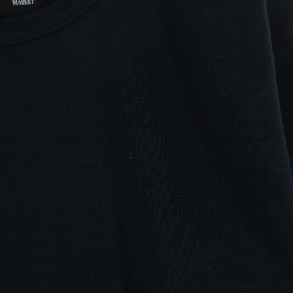 Yohji Yamamoto(ヨウジヤマモト) Yohji Yamamoto ヨウジヤマモト WILDSIDE × HOLLYWOOD RANCH MARKET ハリウッドランチマーケット コラボ Tシャツ 半袖 ブラック Sサイズ