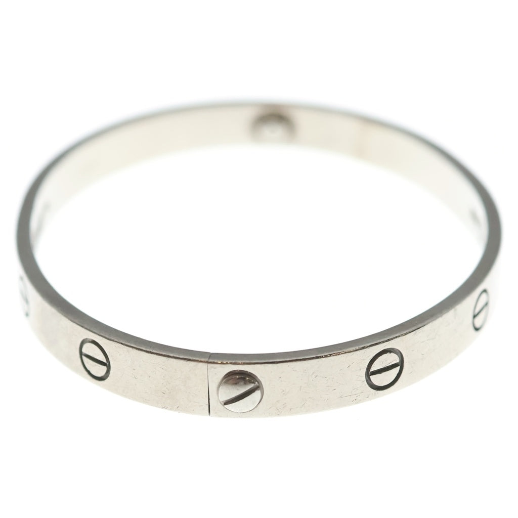 Cartier(カルティエ) ラブ ブレス Au750 K18WG ブレスレット バングル #18 ホワイトゴールド レディース