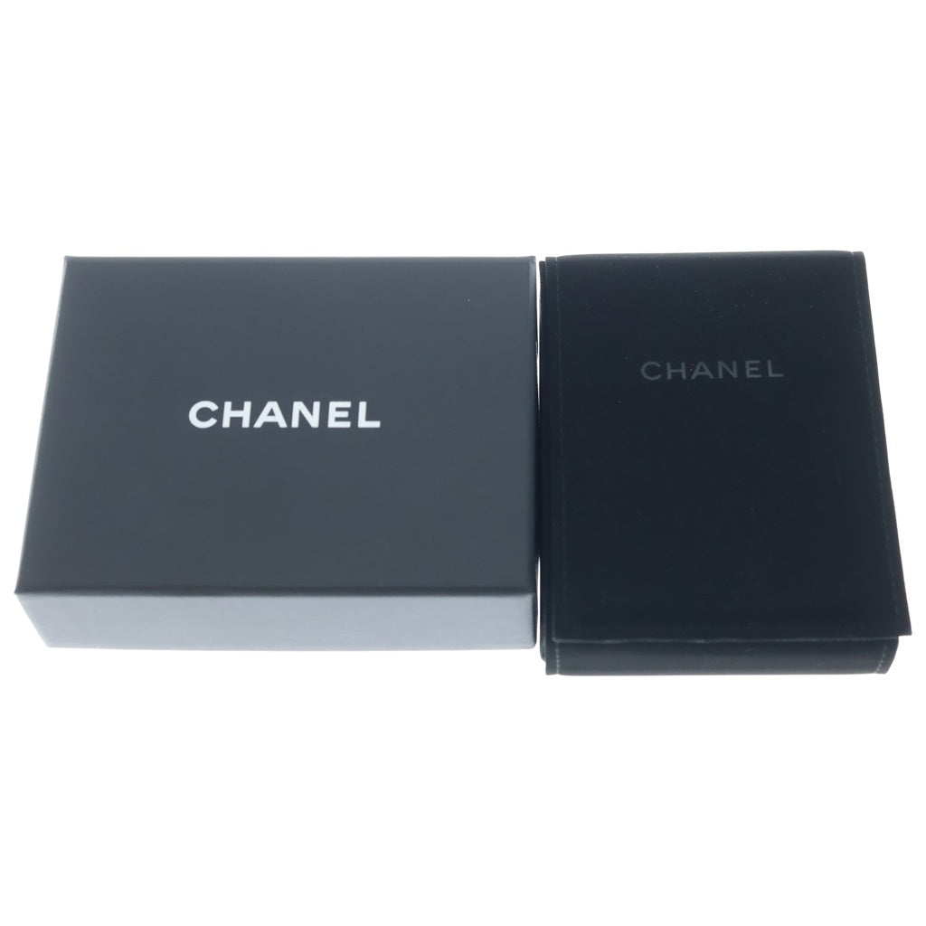 CHANEL(シャネル) ココマーク ピアス リボン ドロップパール ラインストーン シルバー A22B レディース