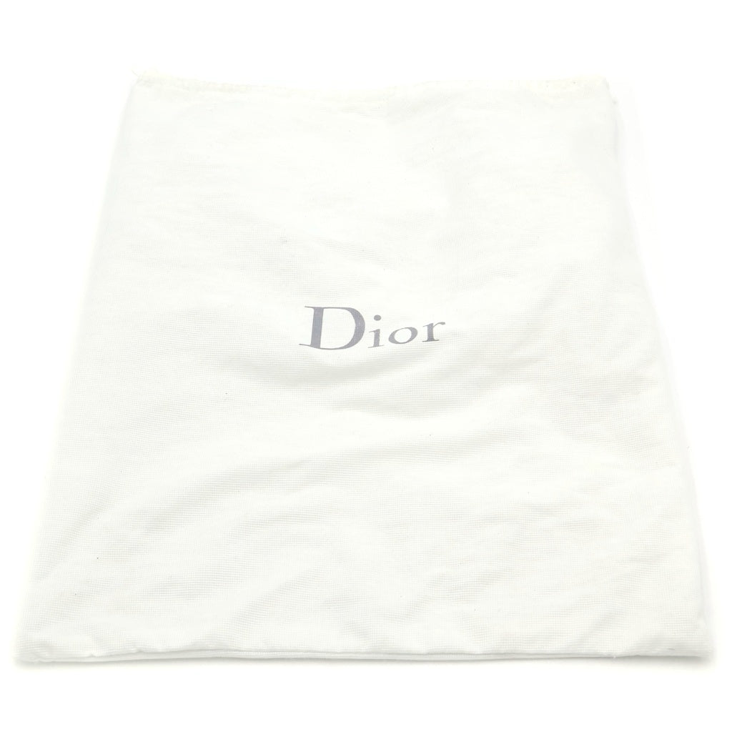Christian Dior(クリスチャンディオール) Christian Dior レディディオール ハンドバック カナージュ ゴールド金具 ナイロンレザー ブラック レディース