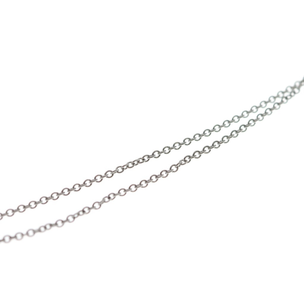 TIFFANY & Co.(ティファニー) ムーン ダイヤネックレス ペンダント チェーン プラチナ Pt950 レディース