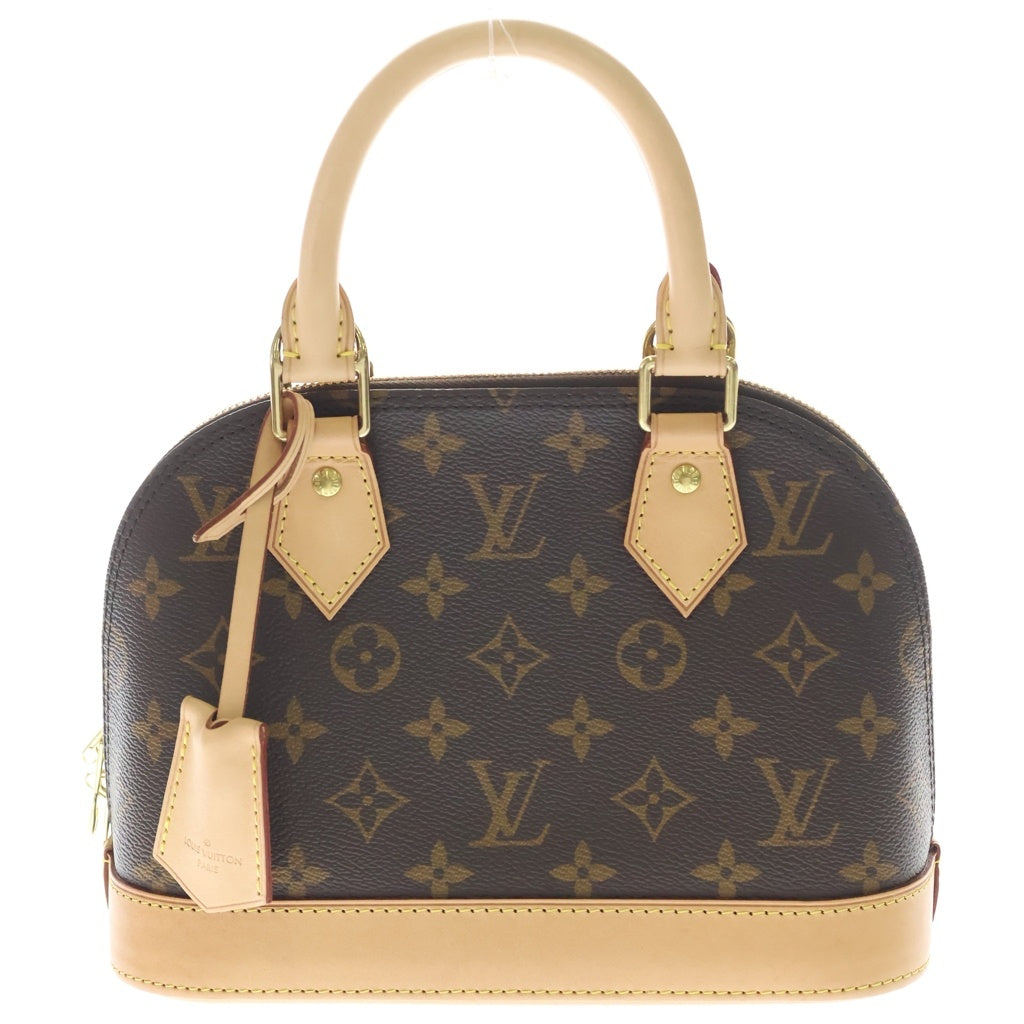 LOUIS VUITTON(ルイヴィトン) モノグラム アルマBB PVC レザー2WAY ハンドバッグ ショルダーバッグ ICタイプ ブラウン M53152 レディース