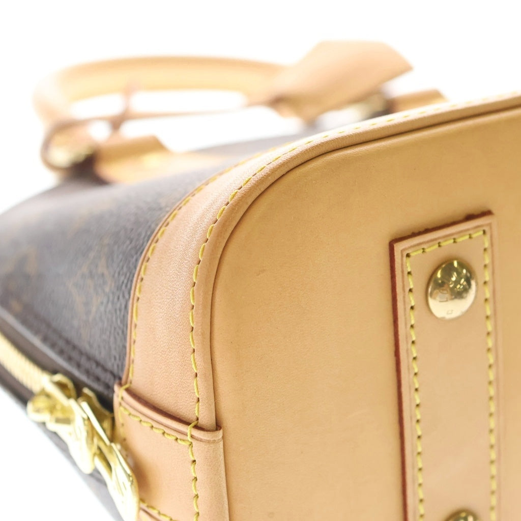 LOUIS VUITTON(ルイヴィトン) モノグラム アルマBB PVC レザー2WAY ハンドバッグ ショルダーバッグ ICタイプ ブラウン M53152 レディース