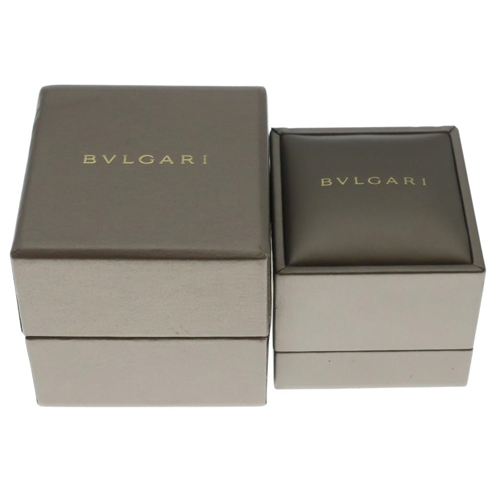 BVLGARI(ブルガリ) ビーゼロワン 2バンド リング Au750 K18PG×CE #62 ピンクゴールド/ブラックセラミック