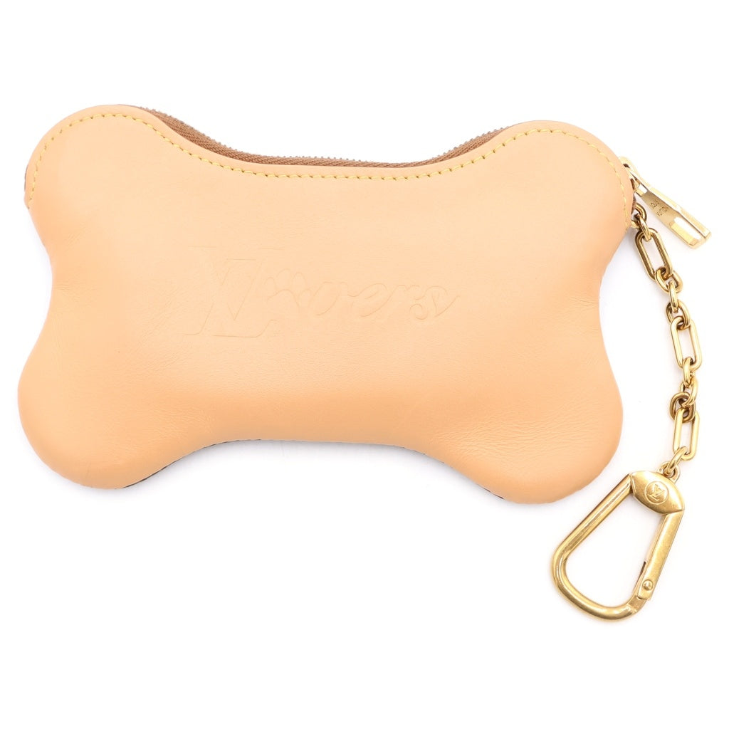 LOUIS VUITTON(ルイヴィトン) モノグラム ボーン キーポーチ PVC レザー コインケース ブラウン M12616 レディース