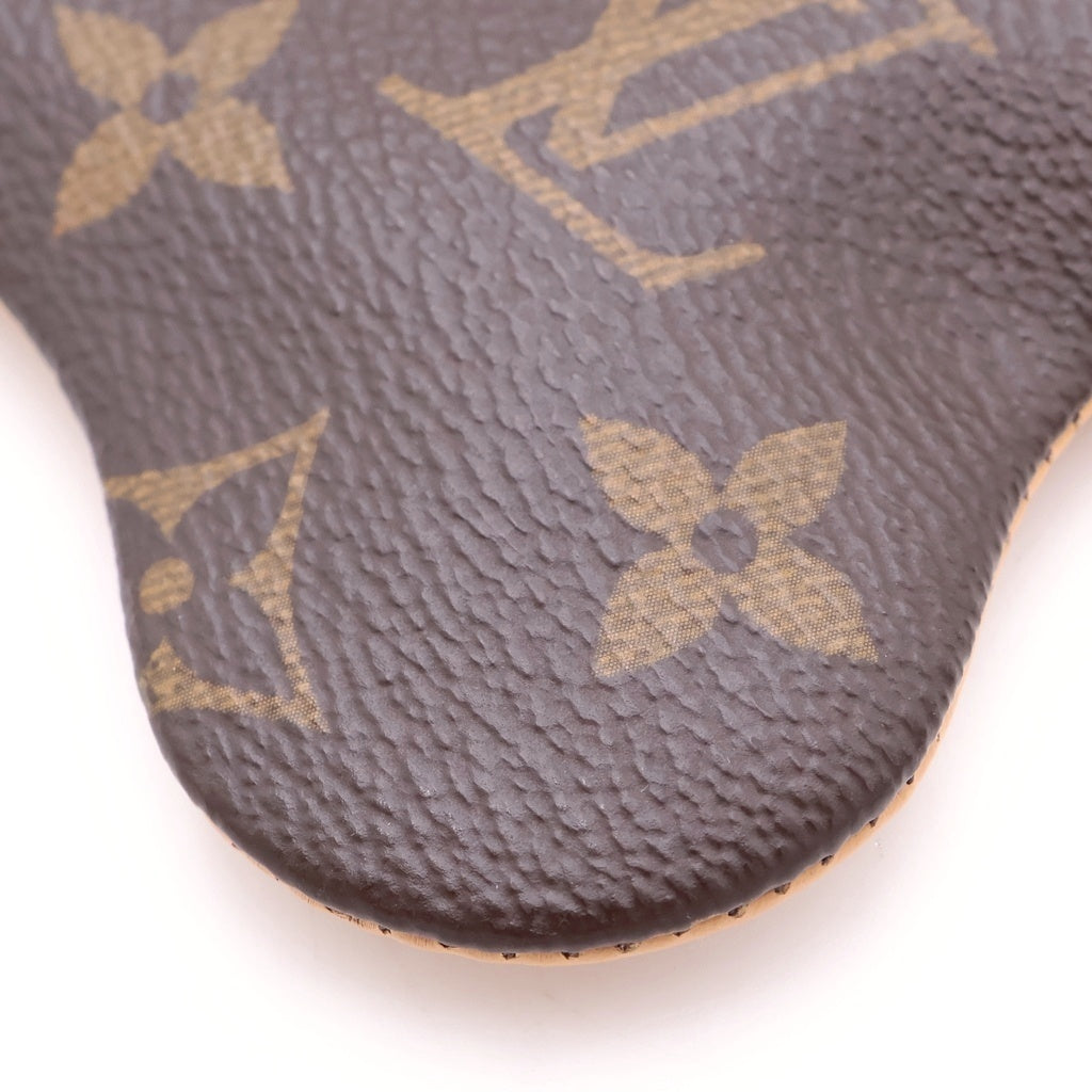 LOUIS VUITTON(ルイヴィトン) モノグラム ボーン キーポーチ PVC レザー コインケース ブラウン M12616 レディース