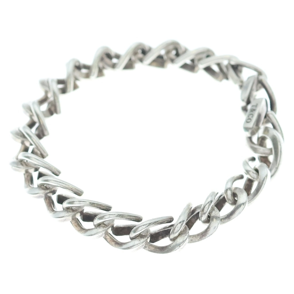 TIFFANY & Co.(ティファニー) フォージリンク ブレスレット ミディアム 21コマ シルバー Ag925 レディース