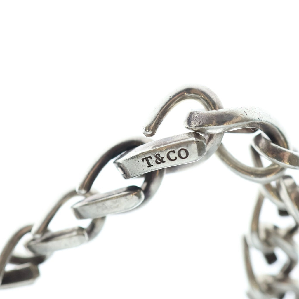 TIFFANY & Co.(ティファニー) フォージリンク ブレスレット ミディアム 21コマ シルバー Ag925 レディース