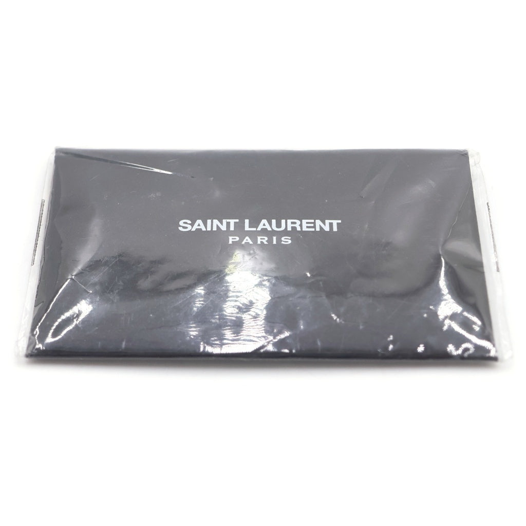 SAINT LAURENT PARIS(サンローランパリ) ルー ミニ フリンジ ミニバッグ ショルダーバッグ ブラック レザー 614031 ゴールド金具 レディース