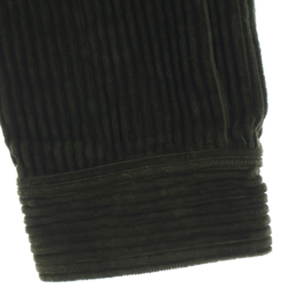 STONE ISLAND(ストーンアイランド) Cotton Corduroy Overshirt コットン コーデュロイ オーバーシャツ 長袖シャツ シャツジャケット グリーン 791511311