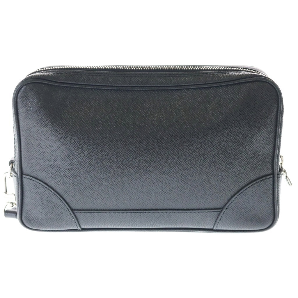 LOUIS VUITTON(ルイヴィトン) タイガ パヴェル アルドワーズ セカンドバッグ ケース ブラック レザー M31142 シルバー金具