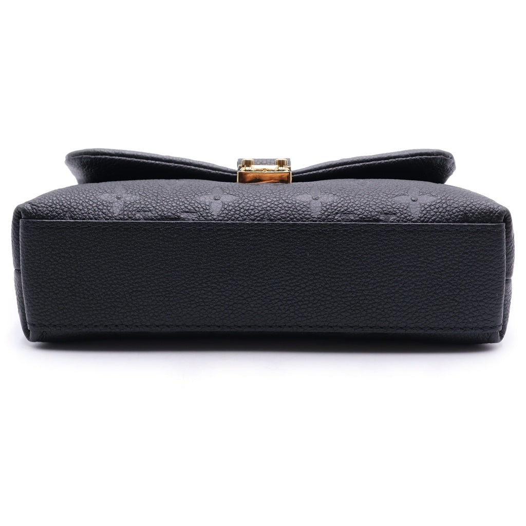 LOUIS VUITTON(ルイヴィトン) モノグラムアンプラント ナノ・マドレーヌ レザー 2WAY ハンドバッグ ショルダーバッグ ICタイプ ノワール ブラック M12144 レディース
