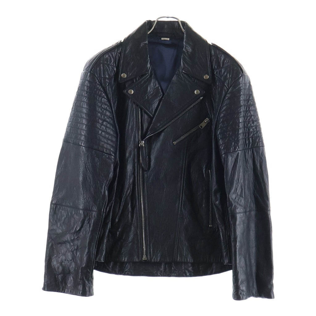 GUCCI(グッチ) ライダースレザージャケット ブラック #54 613055 XN681