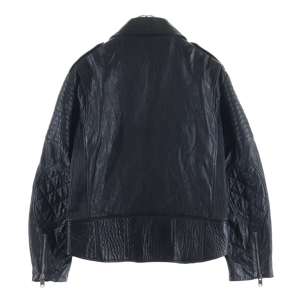 GUCCI(グッチ) ライダースレザージャケット ブラック #54 613055 XN681