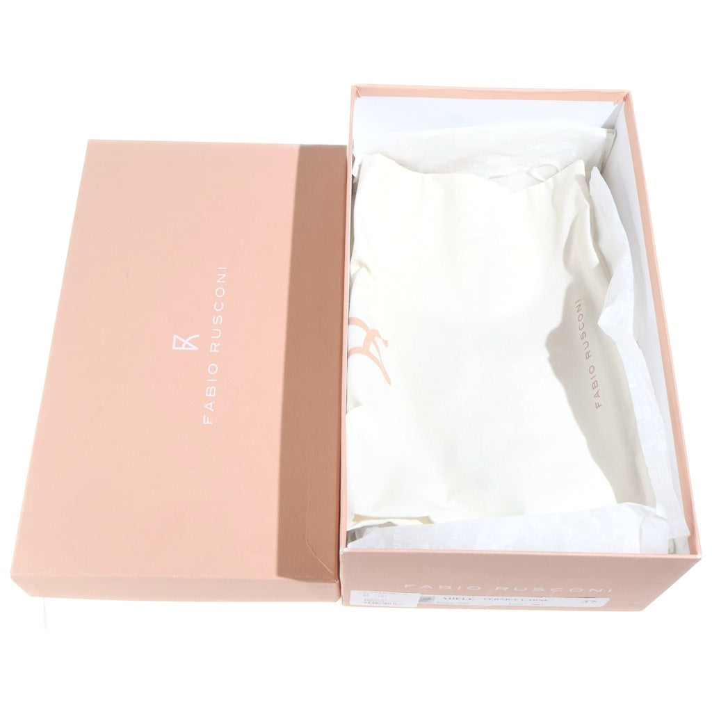 NO BRAND(ノーブランド) ファビオルスコーニ パンプス ベージュ エナメル #37 レディース